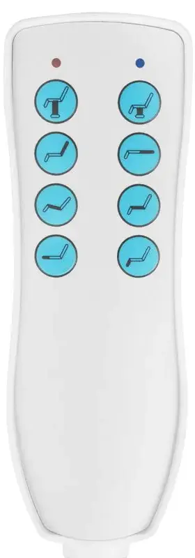 Fotoliu cosmetologic Azzurro 896A 4 (Grey/White)