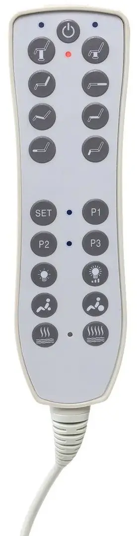 Fotoliu cosmetologic Azzurro Exclusive 708B (White)