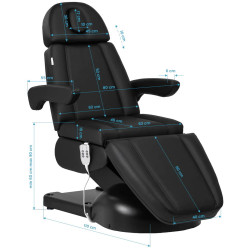 Fotoliu cosmetologic Azzurro Lux V1 152197 (Black) Thumb