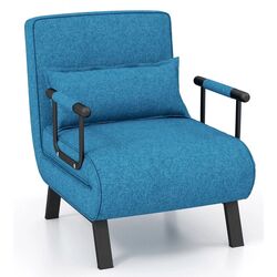 Fotoliu Costway HV10417BL (Blue) Thumb