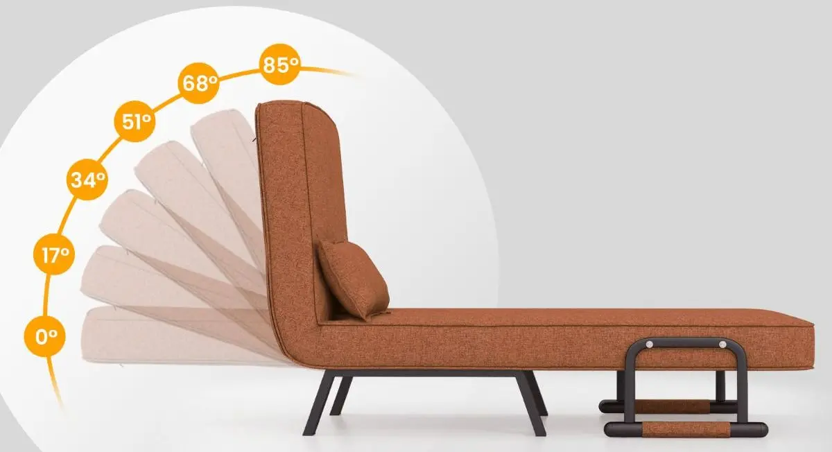 Fotoliu Costway HV10417CF (Brown)