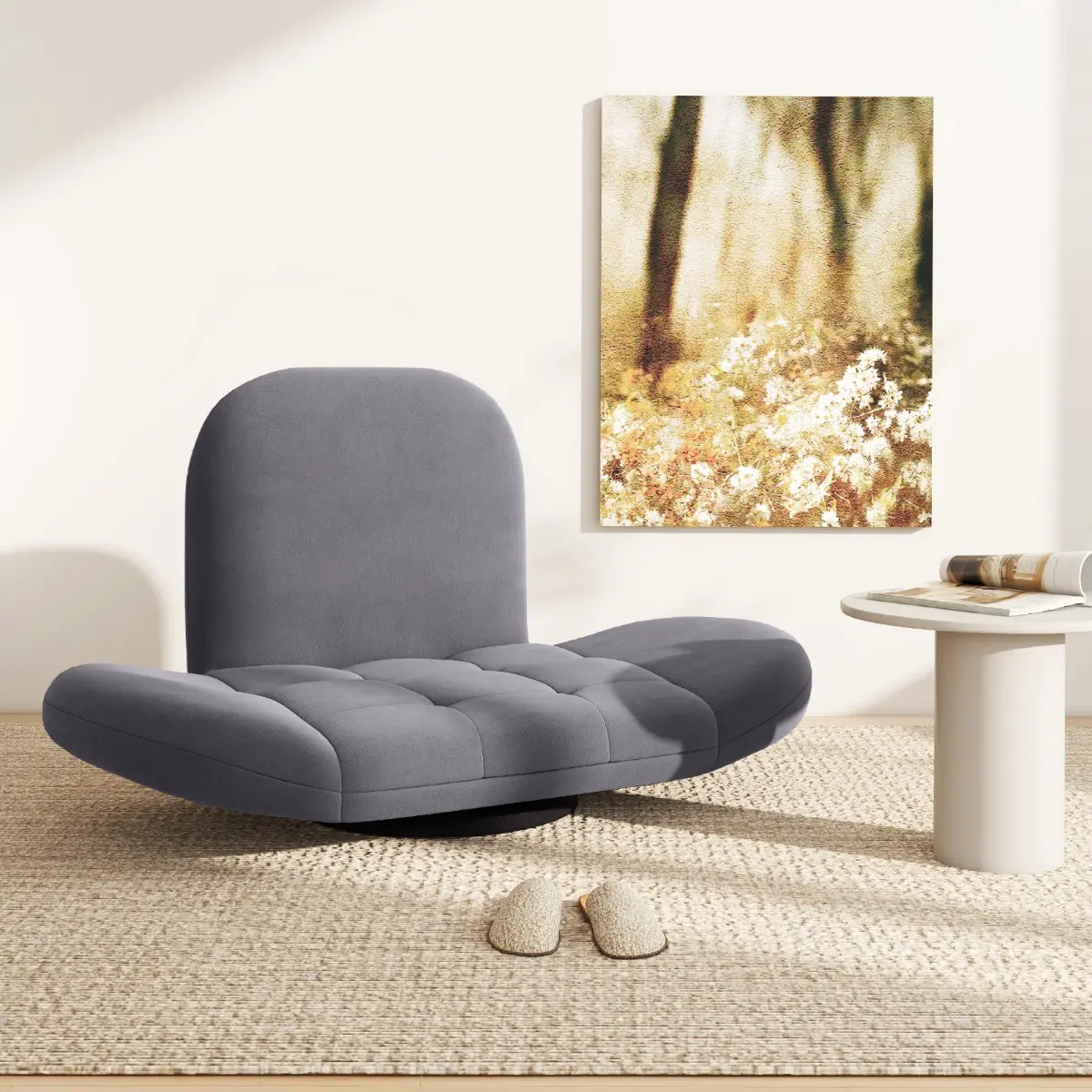 Fotoliu Costway HV10540GR (Gray)