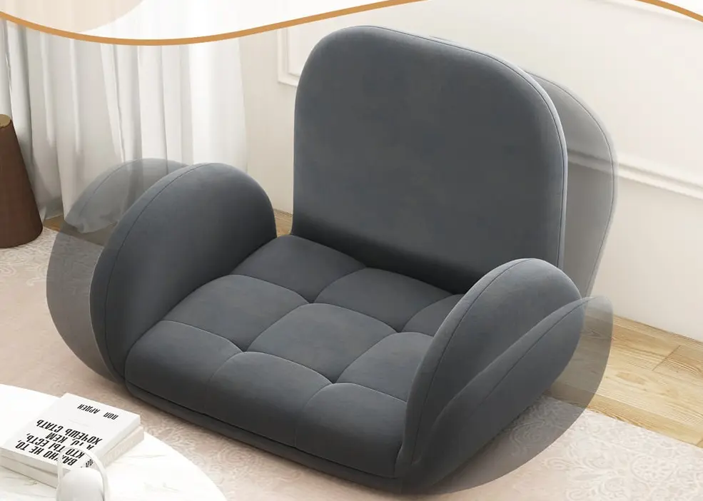 Fotoliu Costway HV10541GR (Grey)