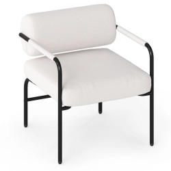 Fotoliu Costway JV12786WH (White) Thumb