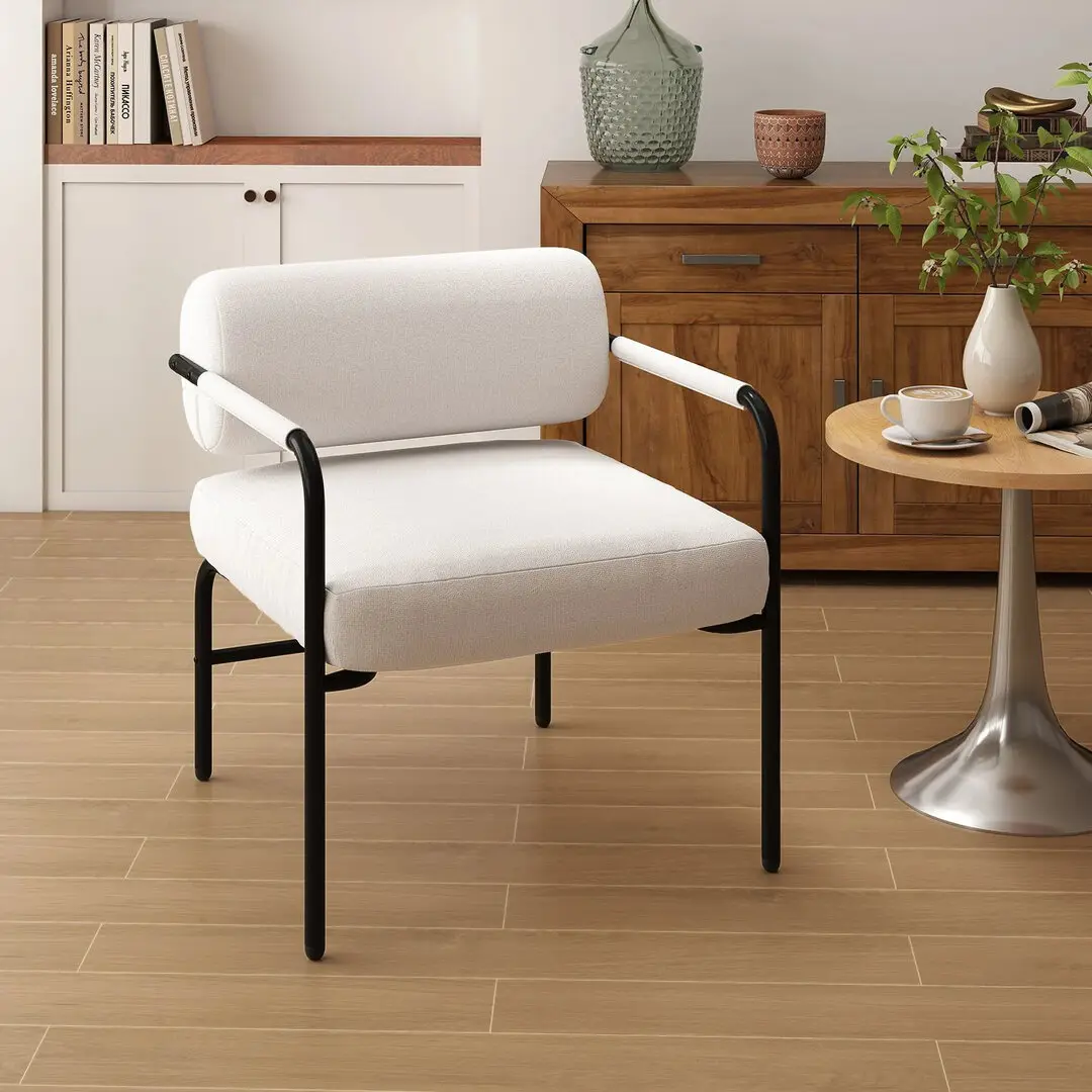 Fotoliu Costway JV12786WH (White)