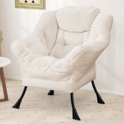 Fotoliu Costway NP12025BE (Cream) Thumb