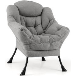 Fotoliu Costway NP12025GR (Grey) Thumb