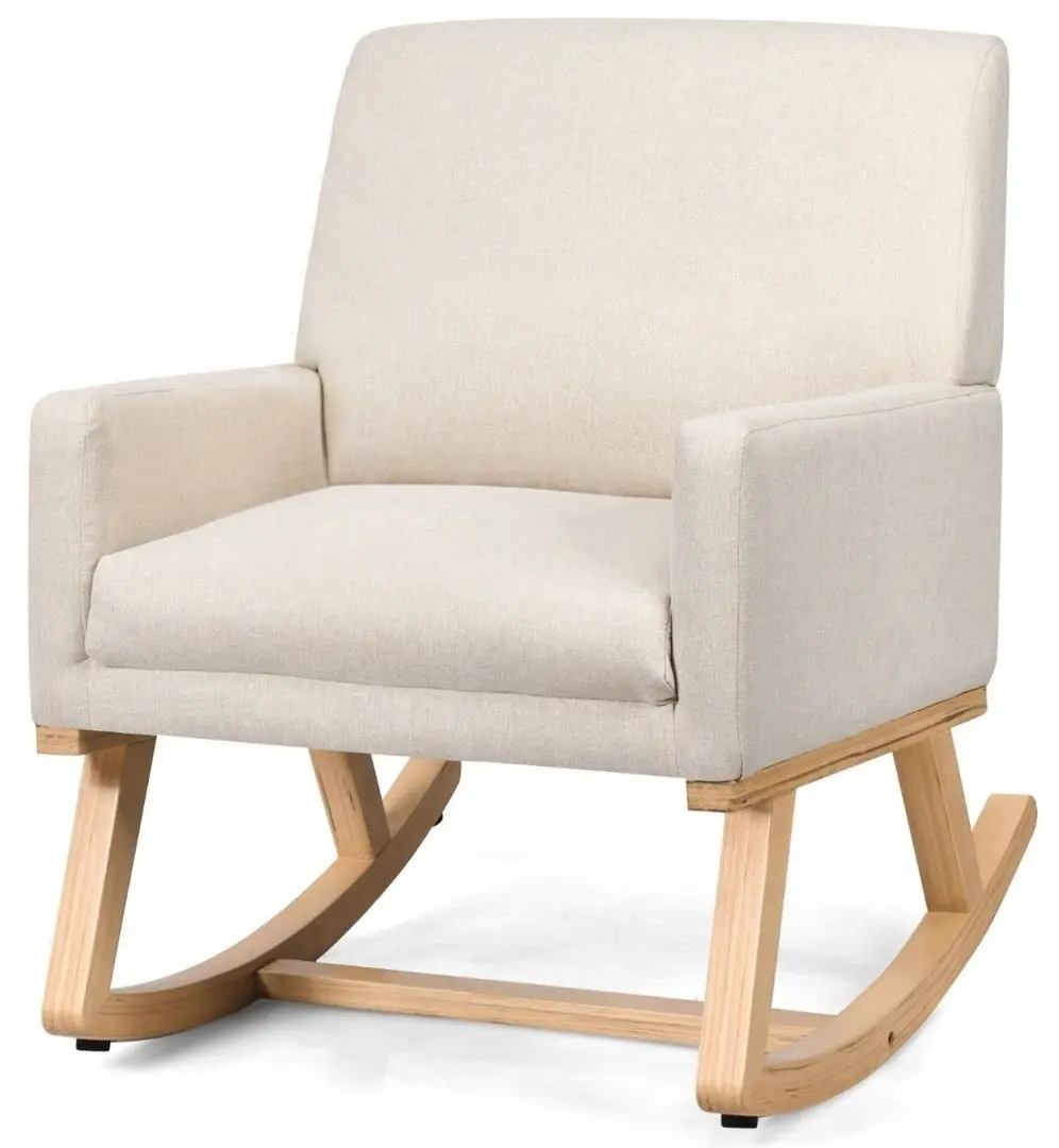 Кресло-качалка Costway HU10596BE (Beige)