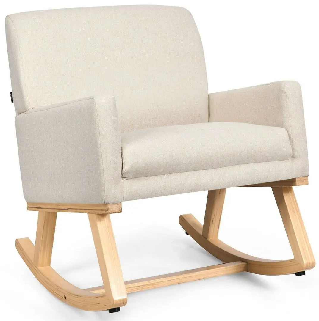 Кресло-качалка Costway HU10596BE (Beige)