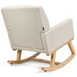 Кресло-качалка Costway HU10596BE (Beige) Thumb