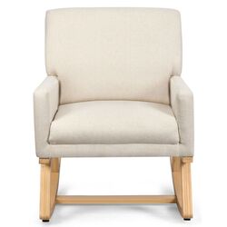 Кресло-качалка Costway HU10596BE (Beige) Thumb