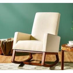 Fotoliu balansoar Costway HW66977BE (Beige)