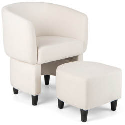 Fotoliu cu puf Costway JV11281BE (Beige) Thumb