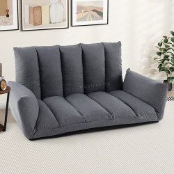 Sezlong moale Costway HV10544GR (Grey)