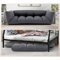 Sezlong moale Costway HV10544GR (Grey) Thumb