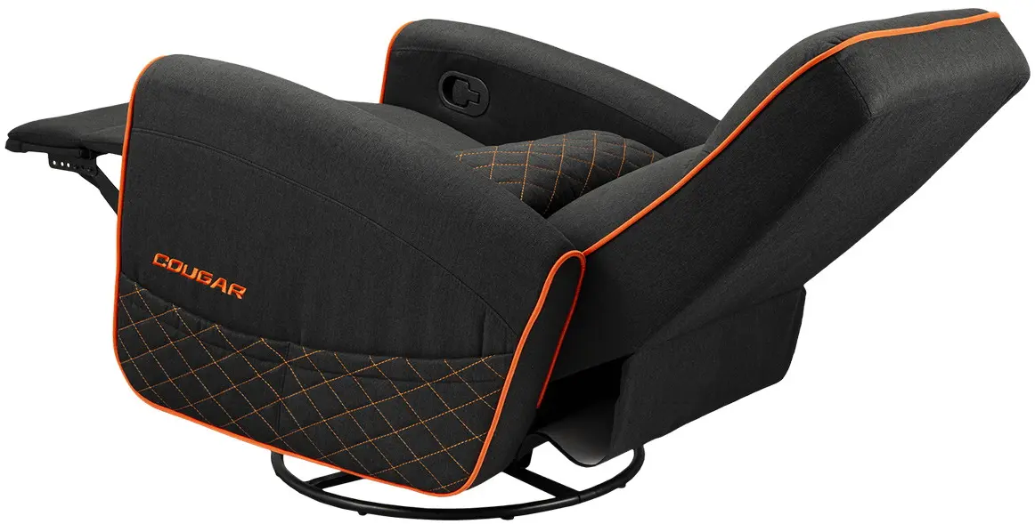 Кресло-реклайнер Cougar Fidom (Black/Orange)
