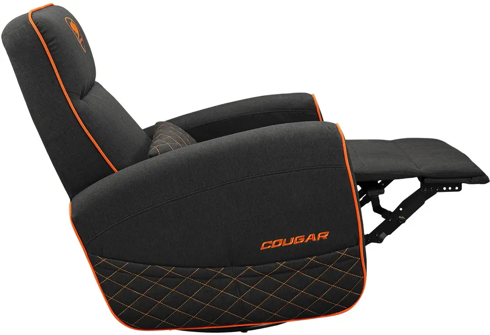 Кресло-реклайнер Cougar Fidom (Black/Orange)