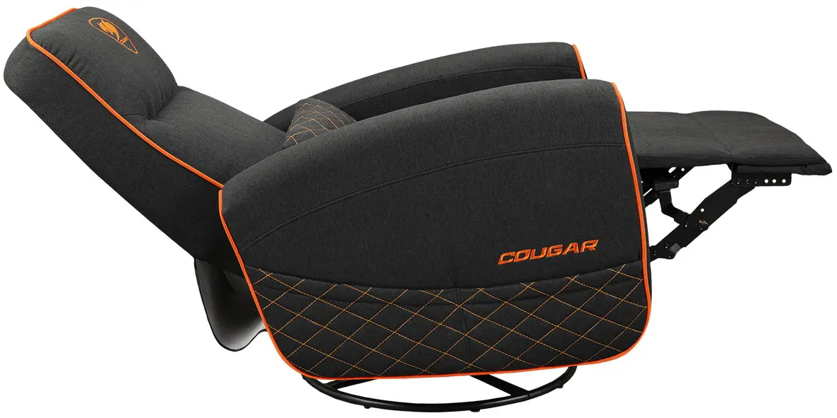 Кресло-реклайнер Cougar Fidom (Black/Orange)