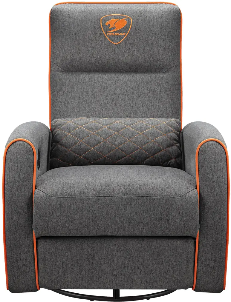 Fotoliu-recliner Cougar Fidom (Gray/Orange) - 2