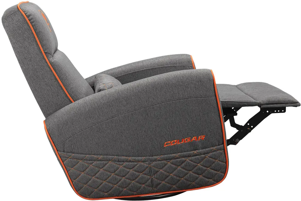 Fotoliu-recliner Cougar Fidom (Gray/Orange) - 11