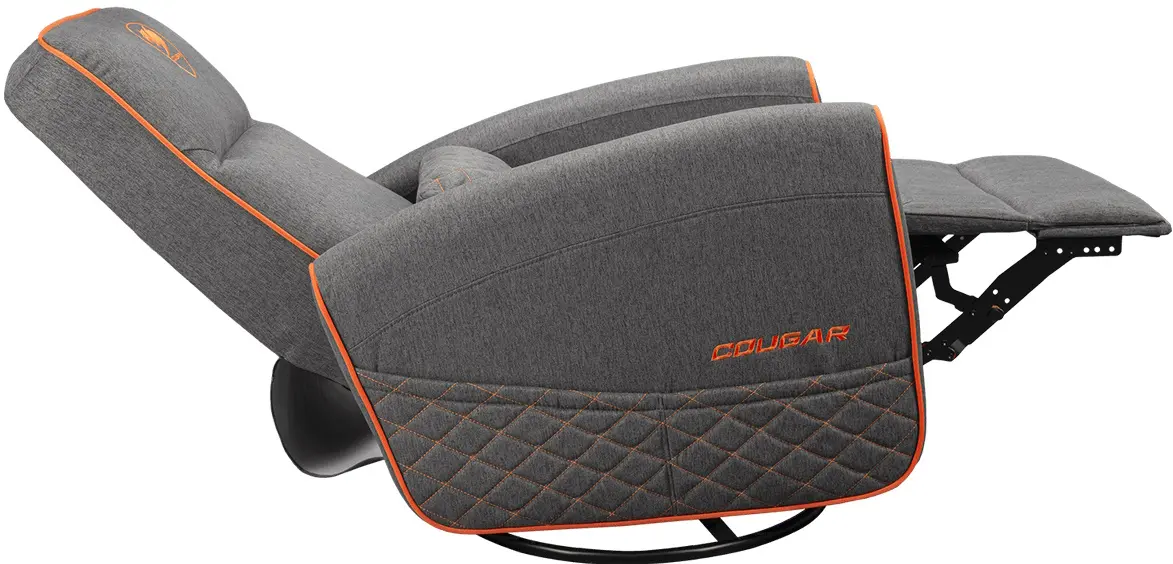 Fotoliu-recliner Cougar Fidom (Gray/Orange) - 12