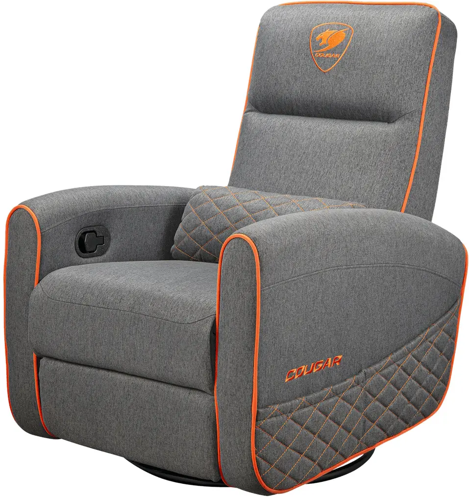 Fotoliu-recliner Cougar Fidom (Gray/Orange) - 3