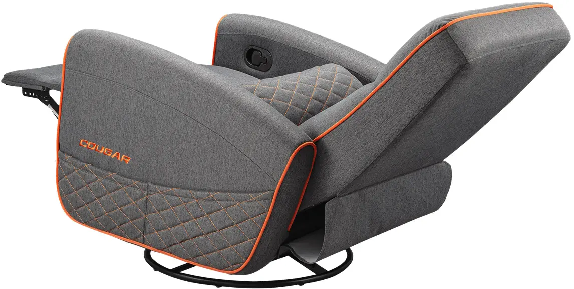 Fotoliu-recliner Cougar Fidom (Gray/Orange) - 6