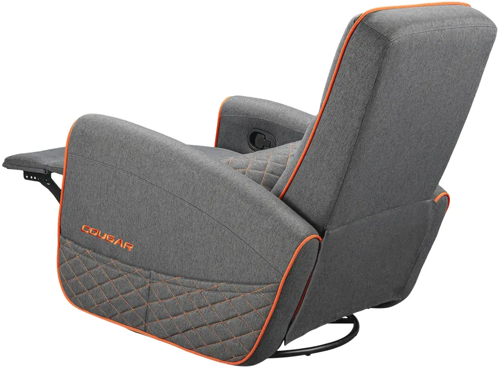 Fotoliu-recliner Cougar Fidom (Gray/Orange) - 8