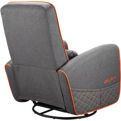 Fotoliu-recliner Cougar Fidom (Gray/Orange) Thumb