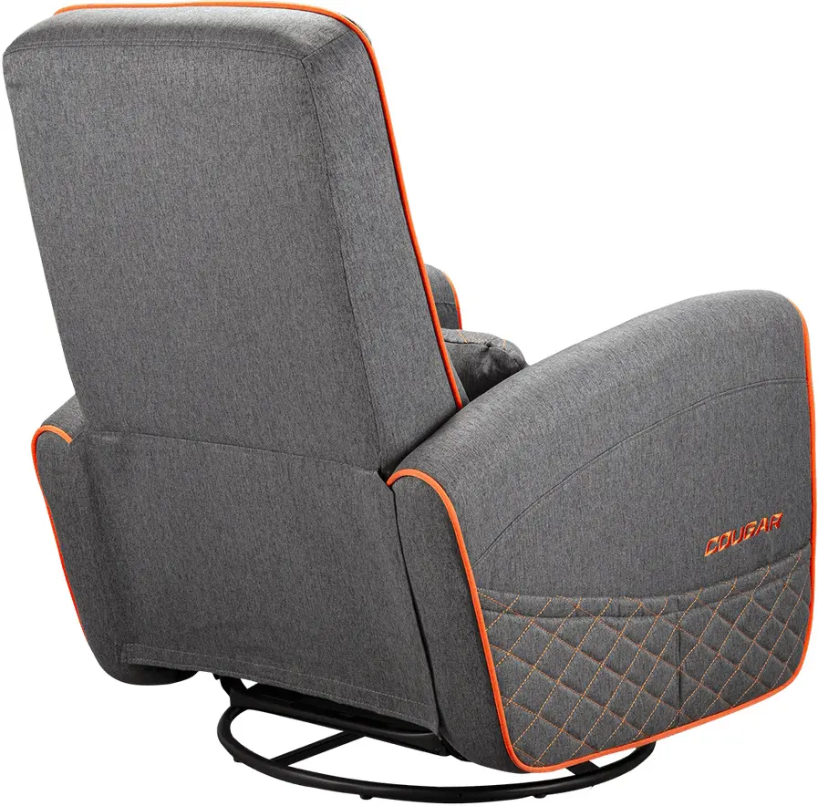Fotoliu-recliner Cougar Fidom (Gray/Orange) - 9