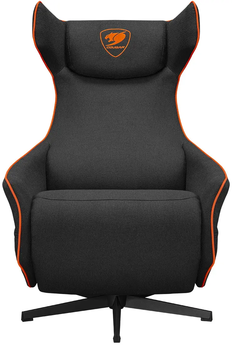 Fotoliu-recliner Cougar Magus (Black/Orange)