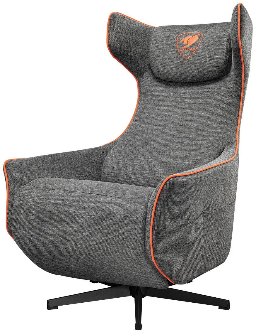 Fotoliu-recliner Cougar Magus (Gray/Orange)