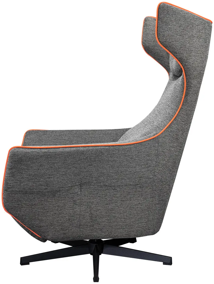 Fotoliu-recliner Cougar Magus (Gray/Orange)