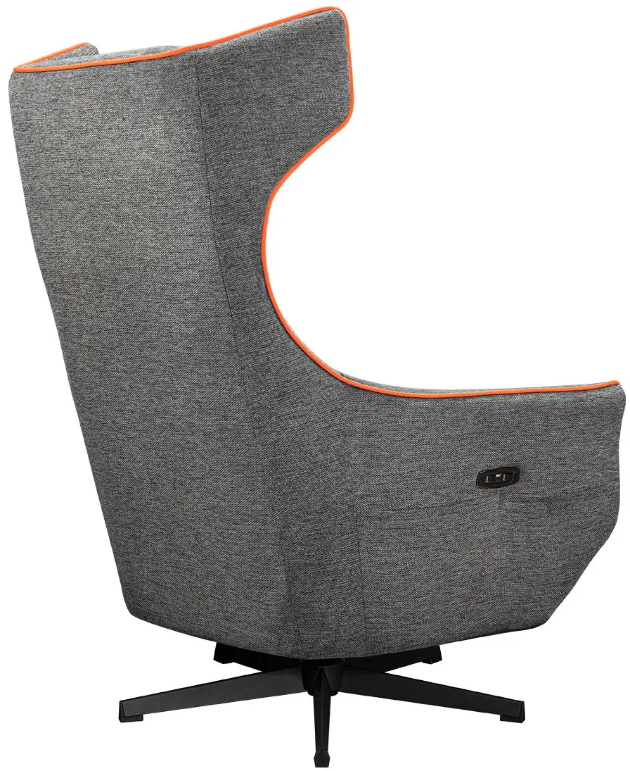 Fotoliu-recliner Cougar Magus (Gray/Orange)