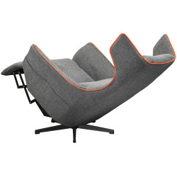 Fotoliu-recliner Cougar Magus (Gray/Orange) Thumb