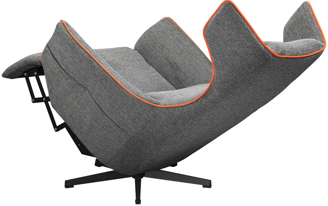 Fotoliu-recliner Cougar Magus (Gray/Orange)
