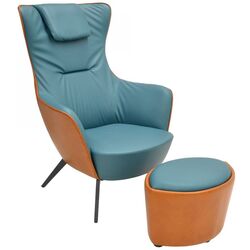 Fotoliu DP Verba H-5202 (Blue/Orange) Thumb