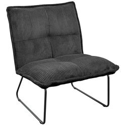 Fotoliu DP Bronx 665 Velvet (Black) Thumb