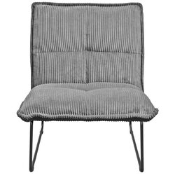 Fotoliu DP Bronx 665 Velvet (Grey) Thumb