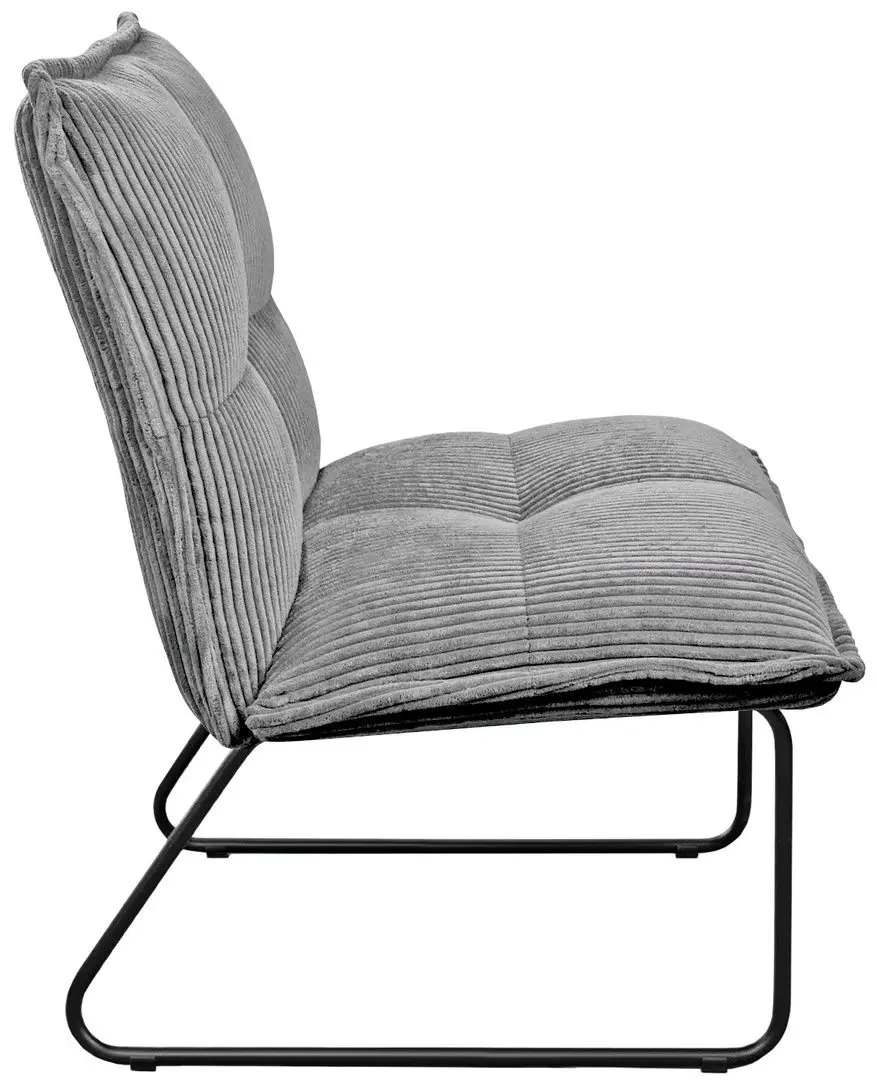 Fotoliu DP Bronx 665 Velvet (Grey)