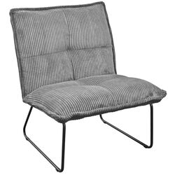 Fotoliu DP Bronx 665 Velvet (Grey) Thumb