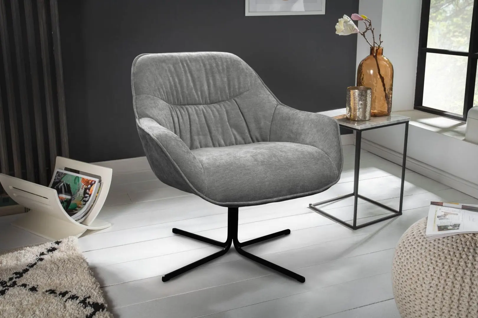 Fotoliu DP Madrid QC8912-24 (Grey)