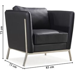 Fotoliu DP Salvador-1 (Black) Thumb