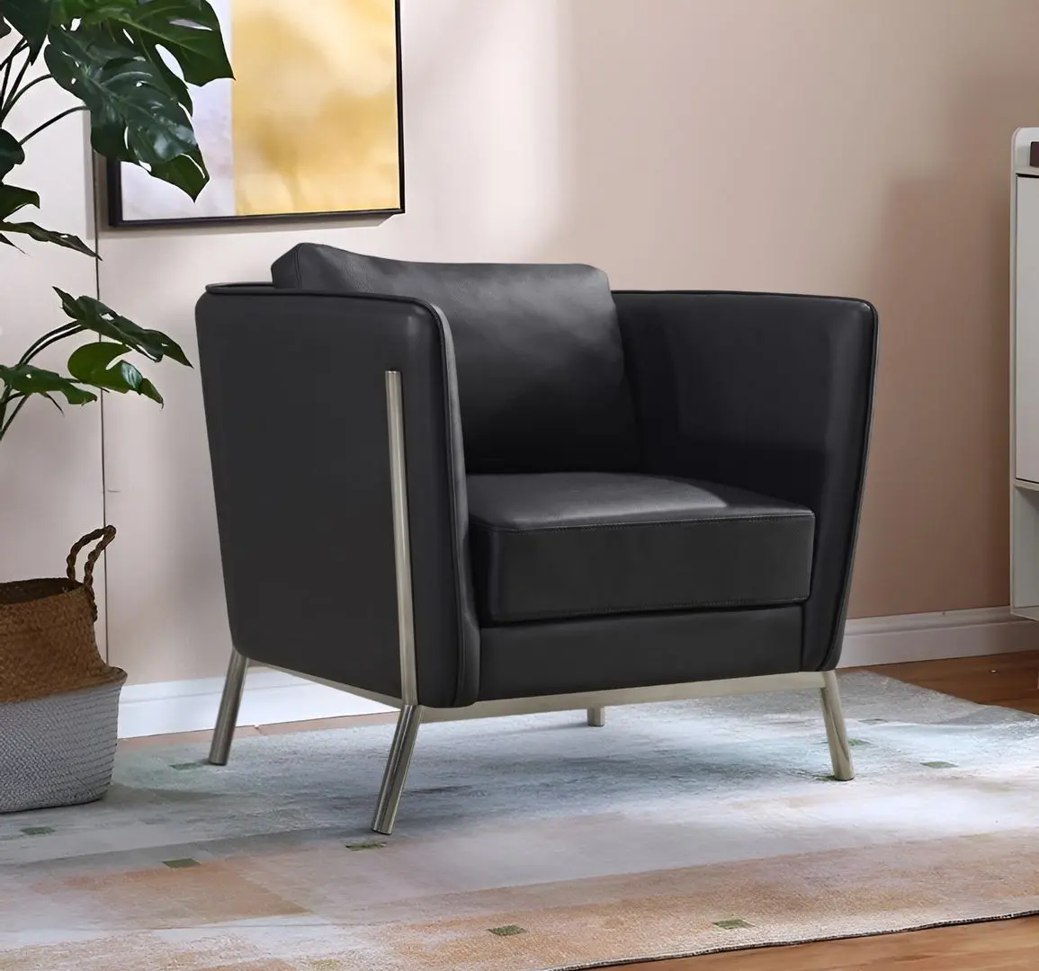 Fotoliu DP Salvador-1 (Black)