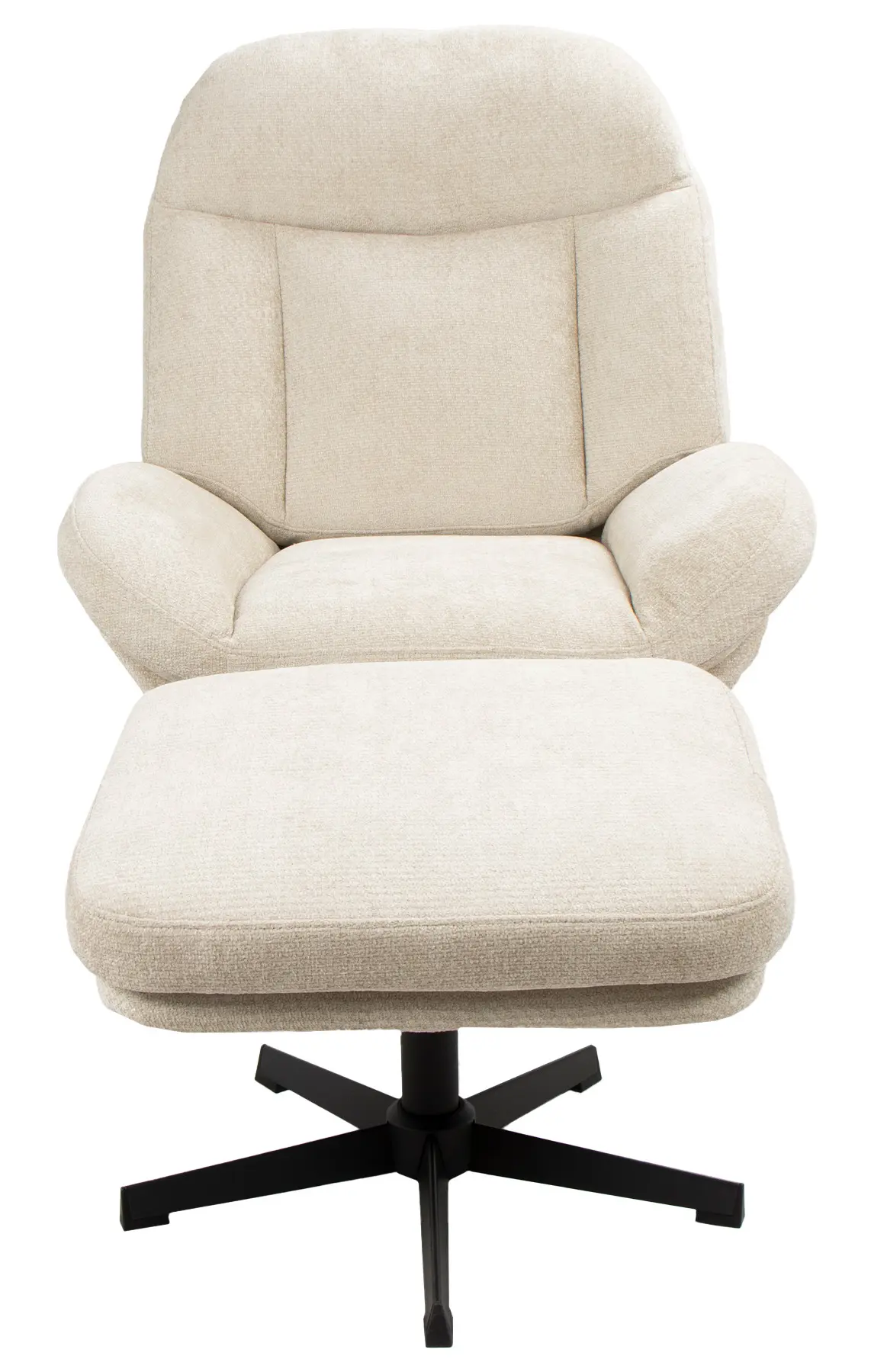 Кресло с табуретом DP Velia CL25-04 (Beige) - 3
