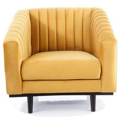 Fotoliu Signal Asprey 1 Velvet (Curry/Wenge) Thumb