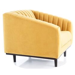 Fotoliu Signal Asprey 1 Velvet (Curry/Wenge) Thumb