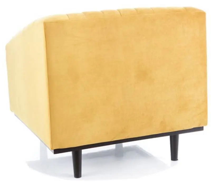 Fotoliu Signal Asprey 1 Velvet (Curry/Wenge)