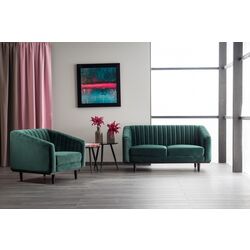 Fotoliu Signal Asprey 1 Velvet (Green/Wenge) Thumb