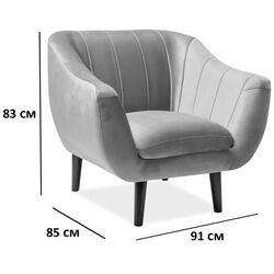 Кресло Signal Elite 1 Velvet (Curry/Wenge) Thumb